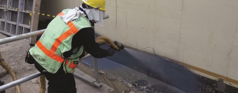 waterproofing jakarta pt wahana indoko pratama spray polyurea