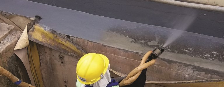 waterproofing jakarta pt wahana indoko pratama spray polyurea